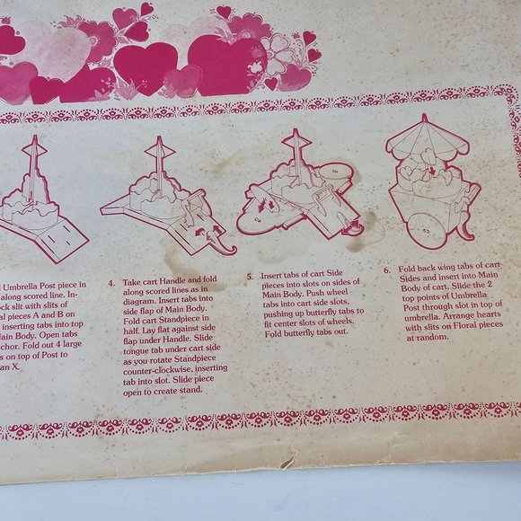 Vintage Current Inc Valentine's Day Centerpiece Holiday Decor 1979 - Picture 4 of 10